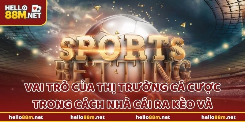 Vai trò của thị trường cá cược trong cách nhà cái ra kèo và
