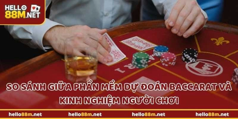 So sánh giữa phần mềm dự đoán baccarat và kinh nghiệm người chơi